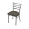 Holland Bar Stool Co 400 Jackie 18" Chair with Anodized Nickel Finish and Graph Chalice Seat 40018AN019 - alternate 1